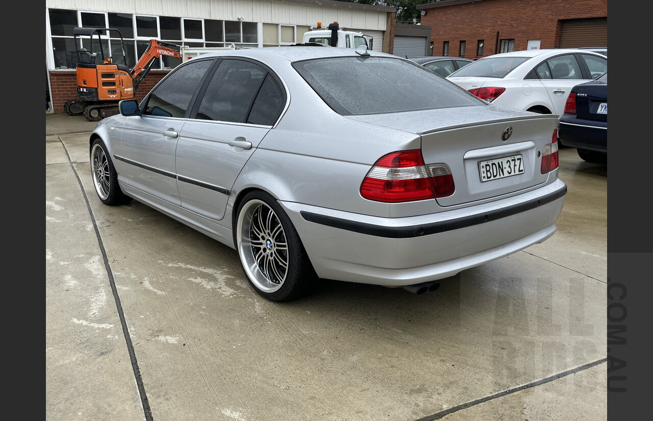 9/2002 BMW 320i E46 4d Sedan Silver 2.2L