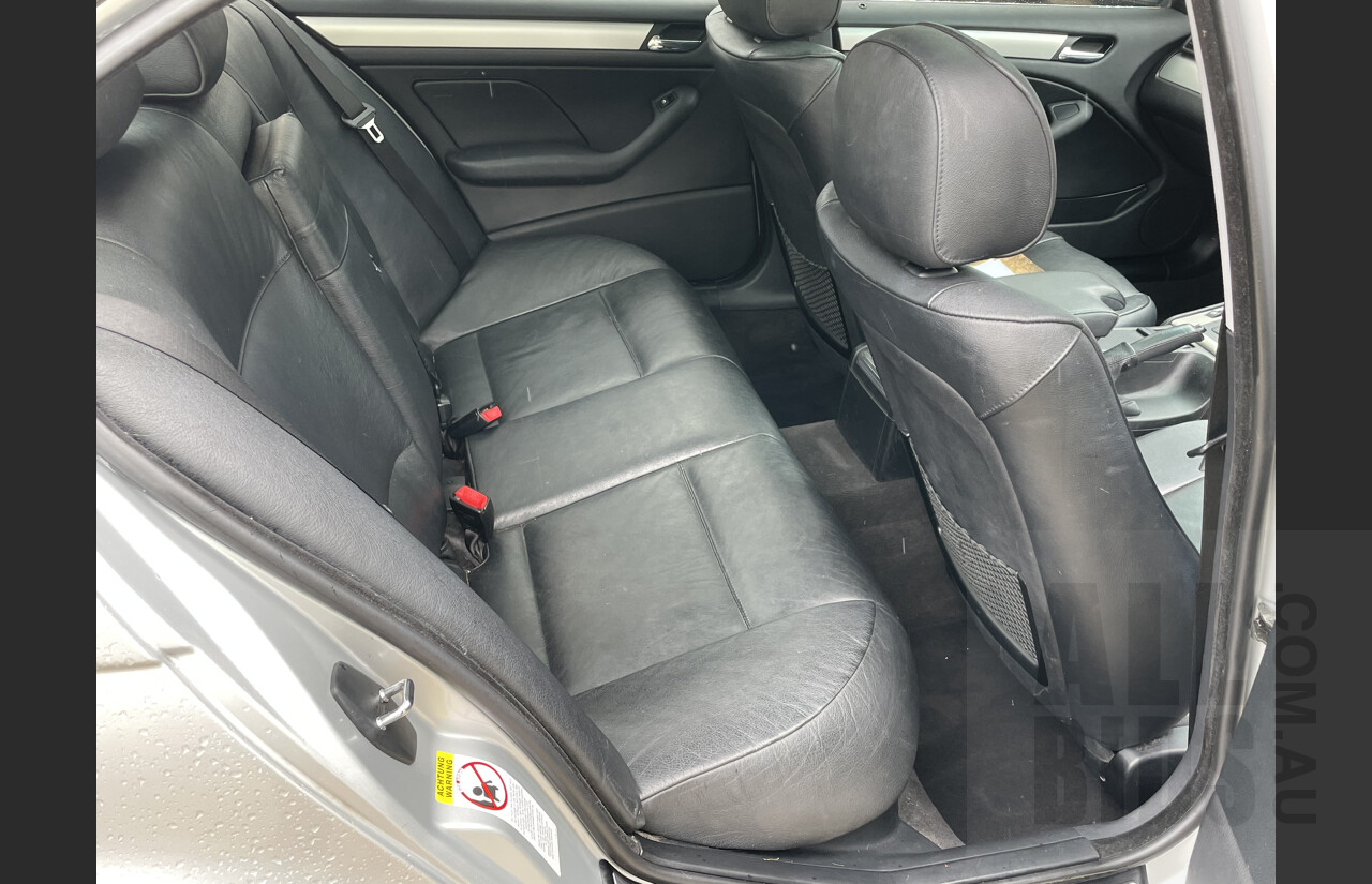 9/2002 BMW 320i E46 4d Sedan Silver 2.2L