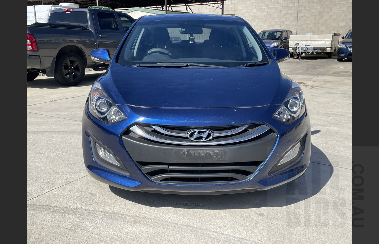 7/2012 Hyundai i30 Elite GD 5d Hatchback Blue 1.8L