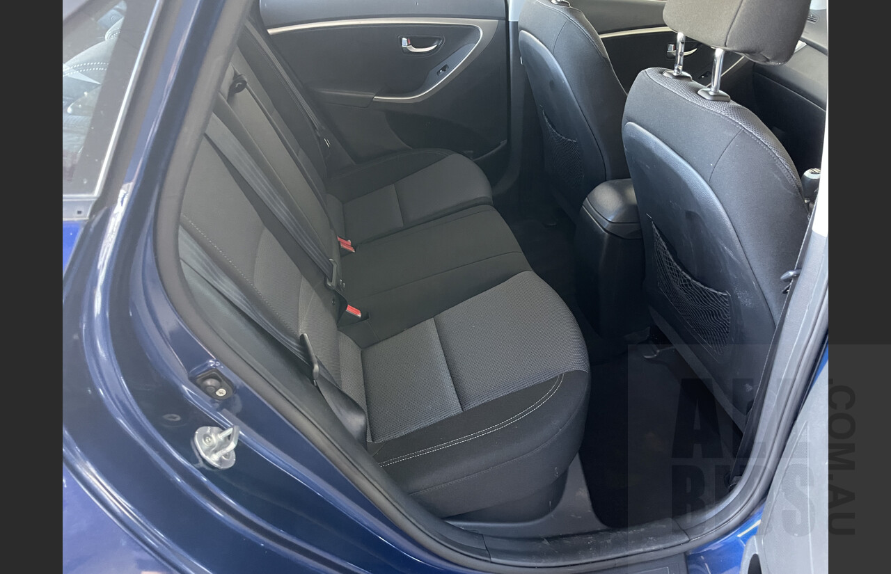 7/2012 Hyundai i30 Elite GD 5d Hatchback Blue 1.8L