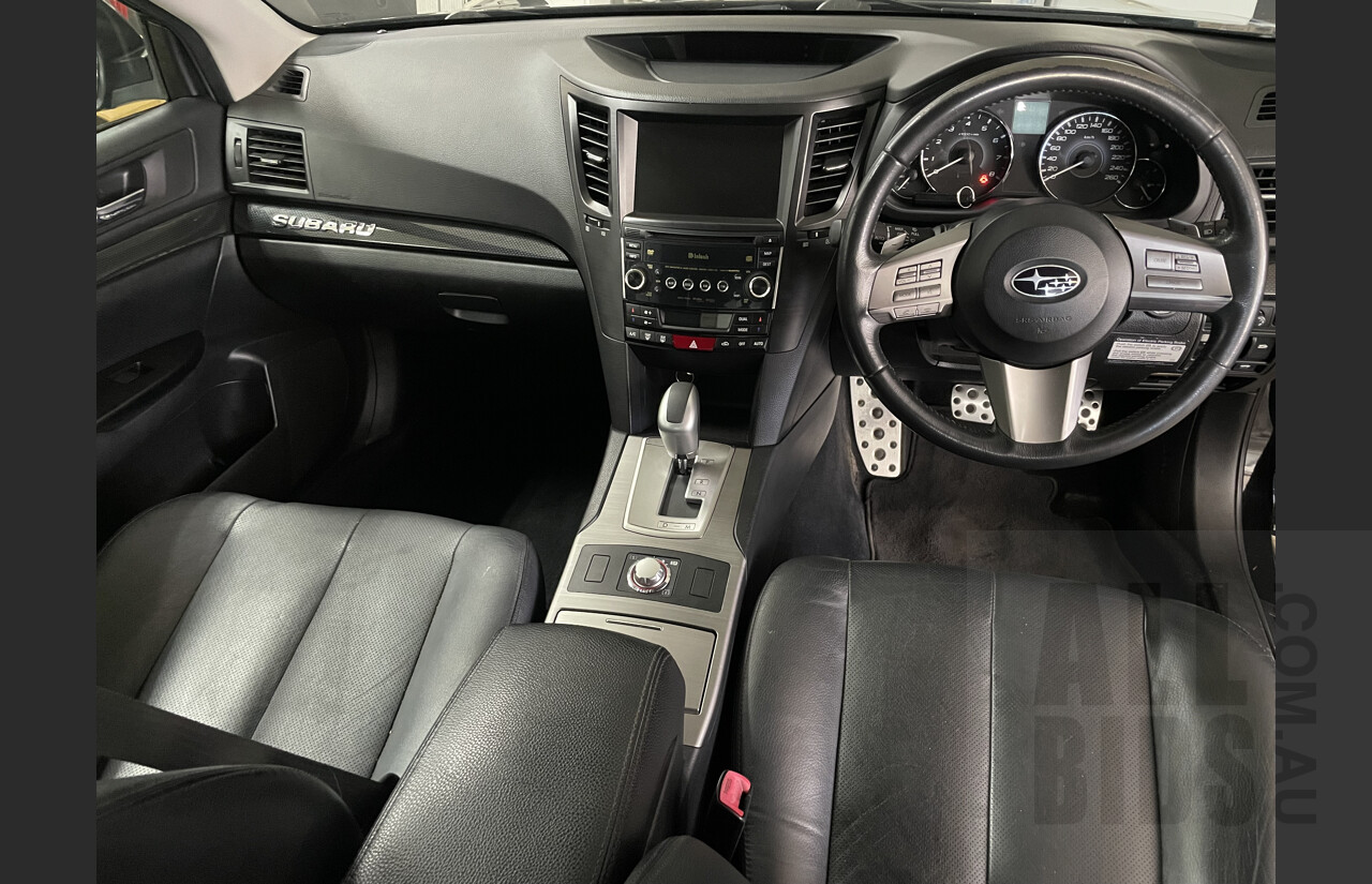 4/2010 Subaru Liberty 2.5i GT Premium MY10 4d Sedan Black 2.5L