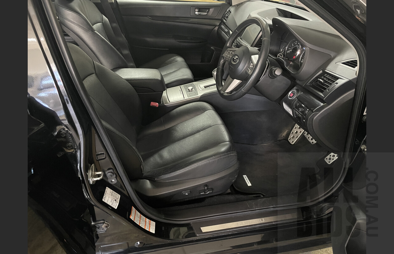 4/2010 Subaru Liberty 2.5i GT Premium MY10 4d Sedan Black 2.5L