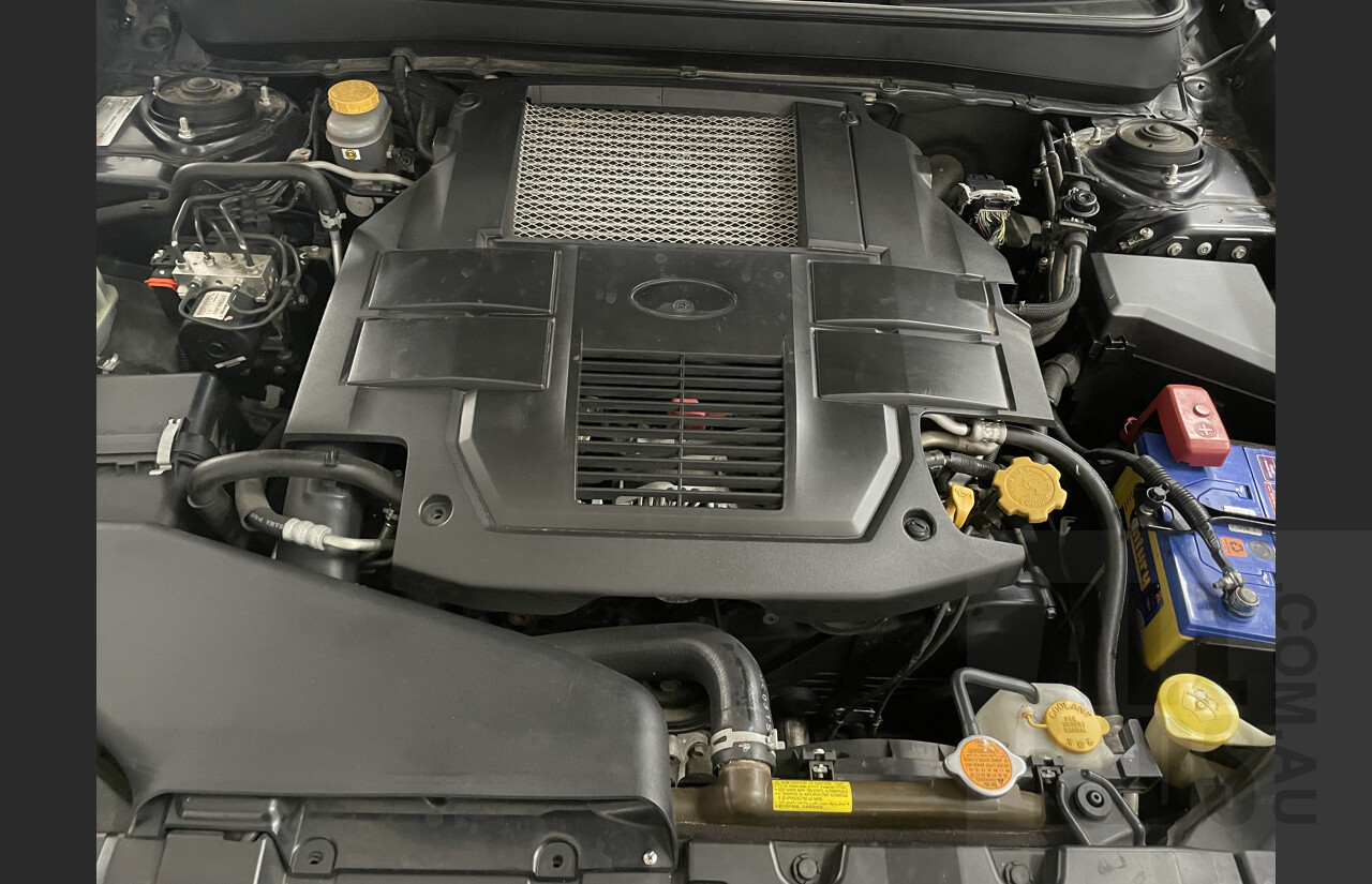 4/2010 Subaru Liberty 2.5i GT Premium MY10 4d Sedan Black 2.5L