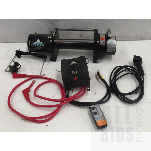 Oru 12v Electric 4WD Recovery Winch With Accessories
