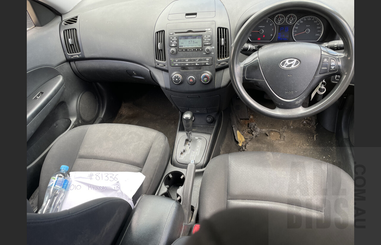 10/2010 Hyundai i30 SX FD MY10 5d Hatchback Blue 2.0L