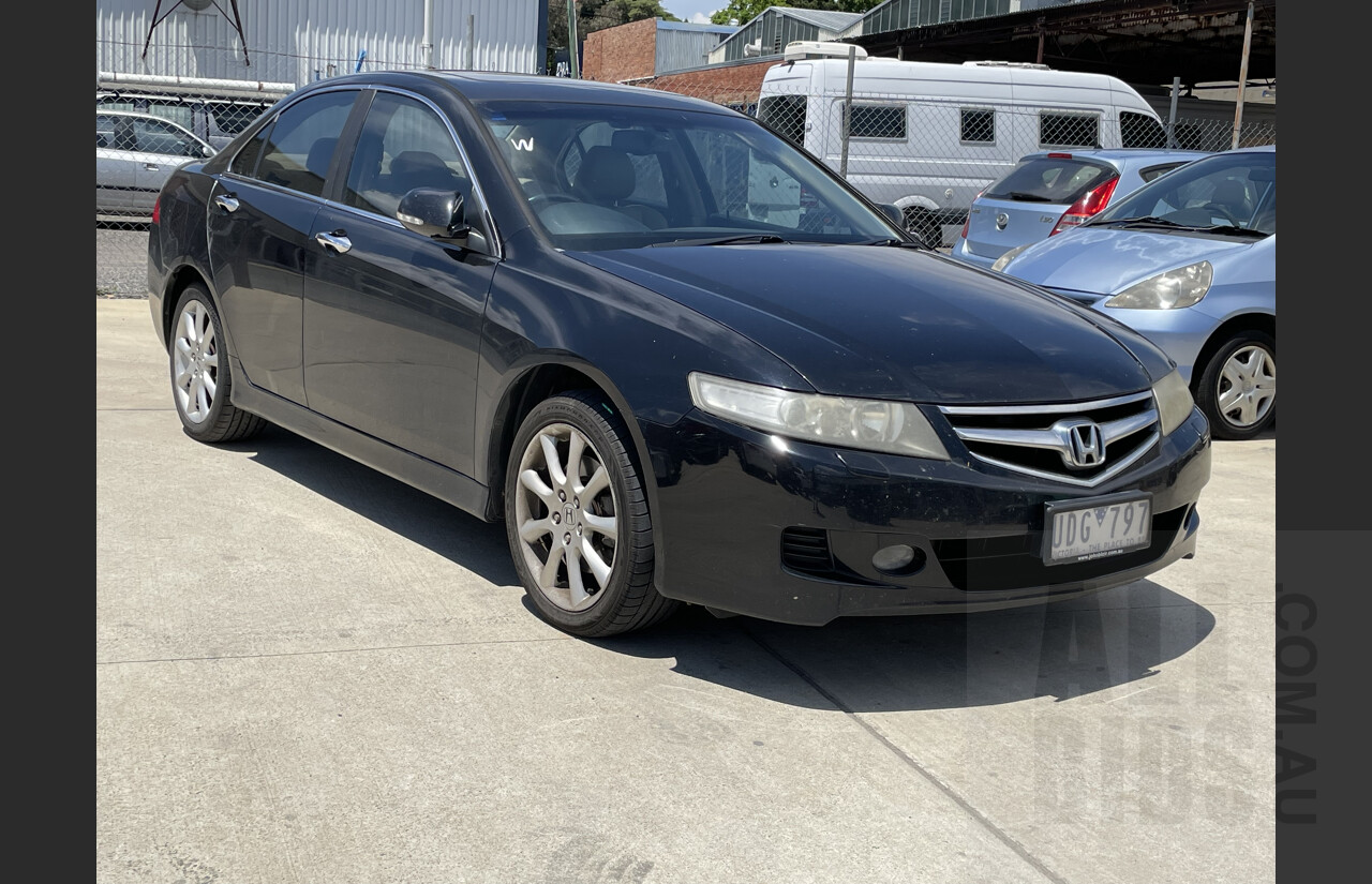 5/2006 Honda Accord EURO Luxury MY06 UPGRADE 4d Sedan Black 2.4L