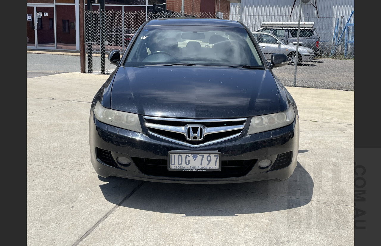 5/2006 Honda Accord EURO Luxury MY06 UPGRADE 4d Sedan Black 2.4L