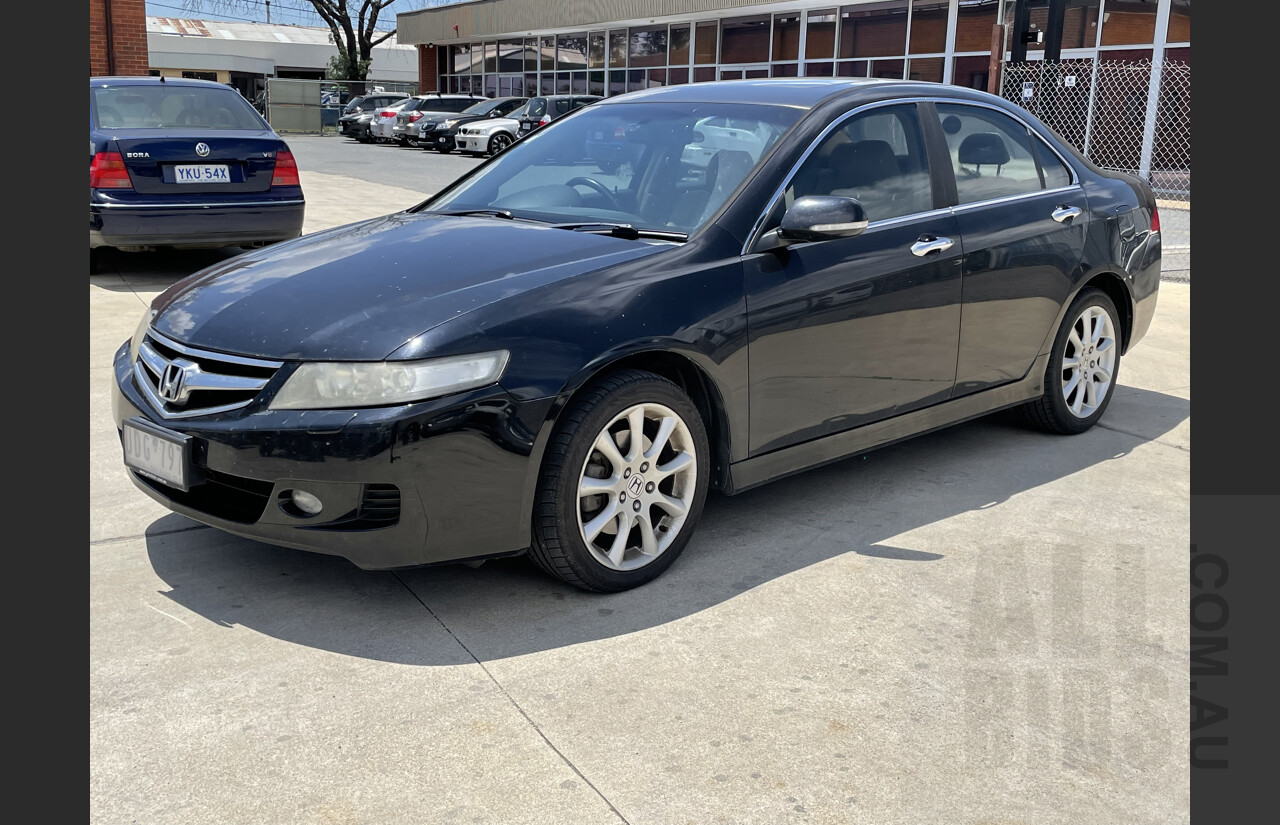 5/2006 Honda Accord EURO Luxury MY06 UPGRADE 4d Sedan Black 2.4L