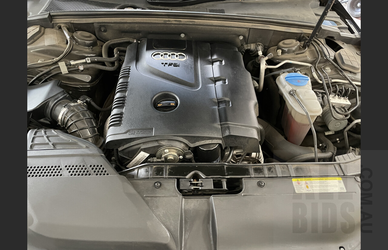 5/2012 Audi A4 2.0 TFSI Avant Quattro B8 (8K) MY12 4d Wagon Black 2.0L