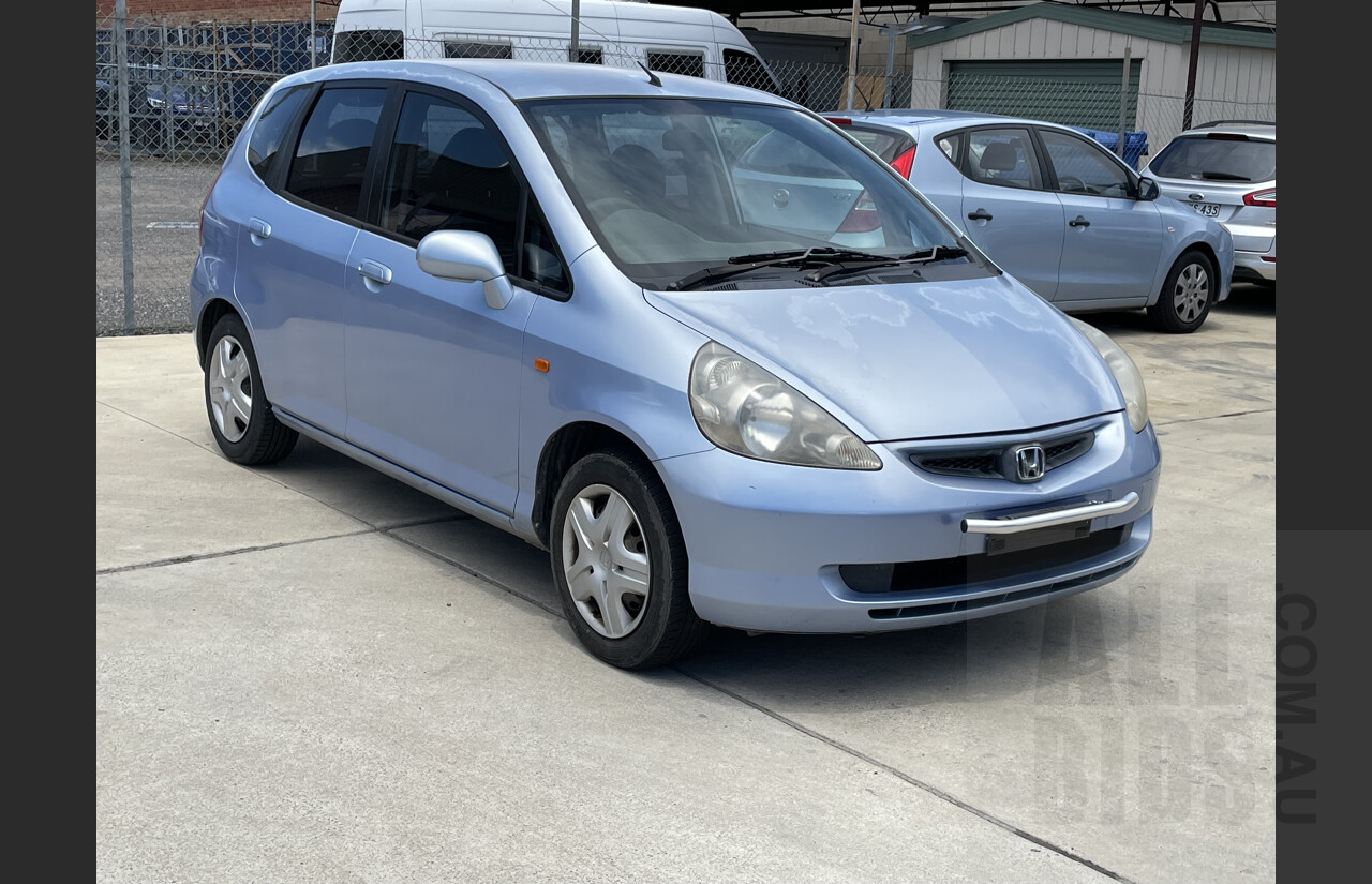 12/2003 Honda Jazz GLi  5d Hatchback Blue 1.3L