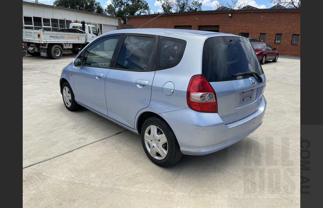 12/2003 Honda Jazz GLi  5d Hatchback Blue 1.3L