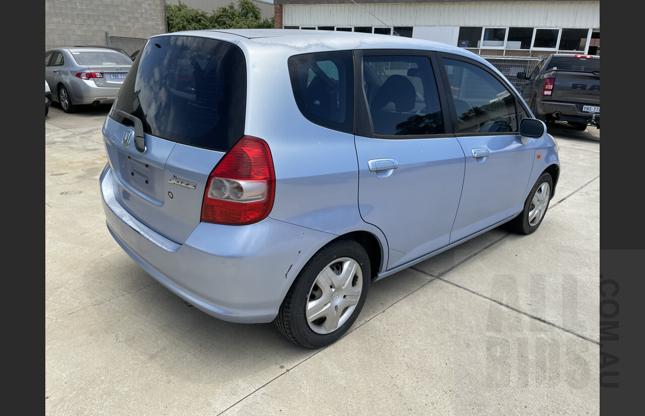 12/2003 Honda Jazz GLi  5d Hatchback Blue 1.3L