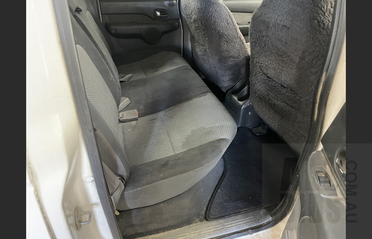 4/2005 Ford Courier XLT (4x4) PH Dual Cab White 4.0L