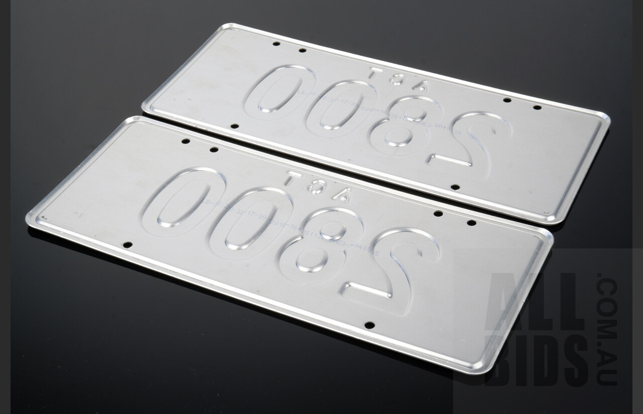 ACT 4 Digit Number Plate - 2800