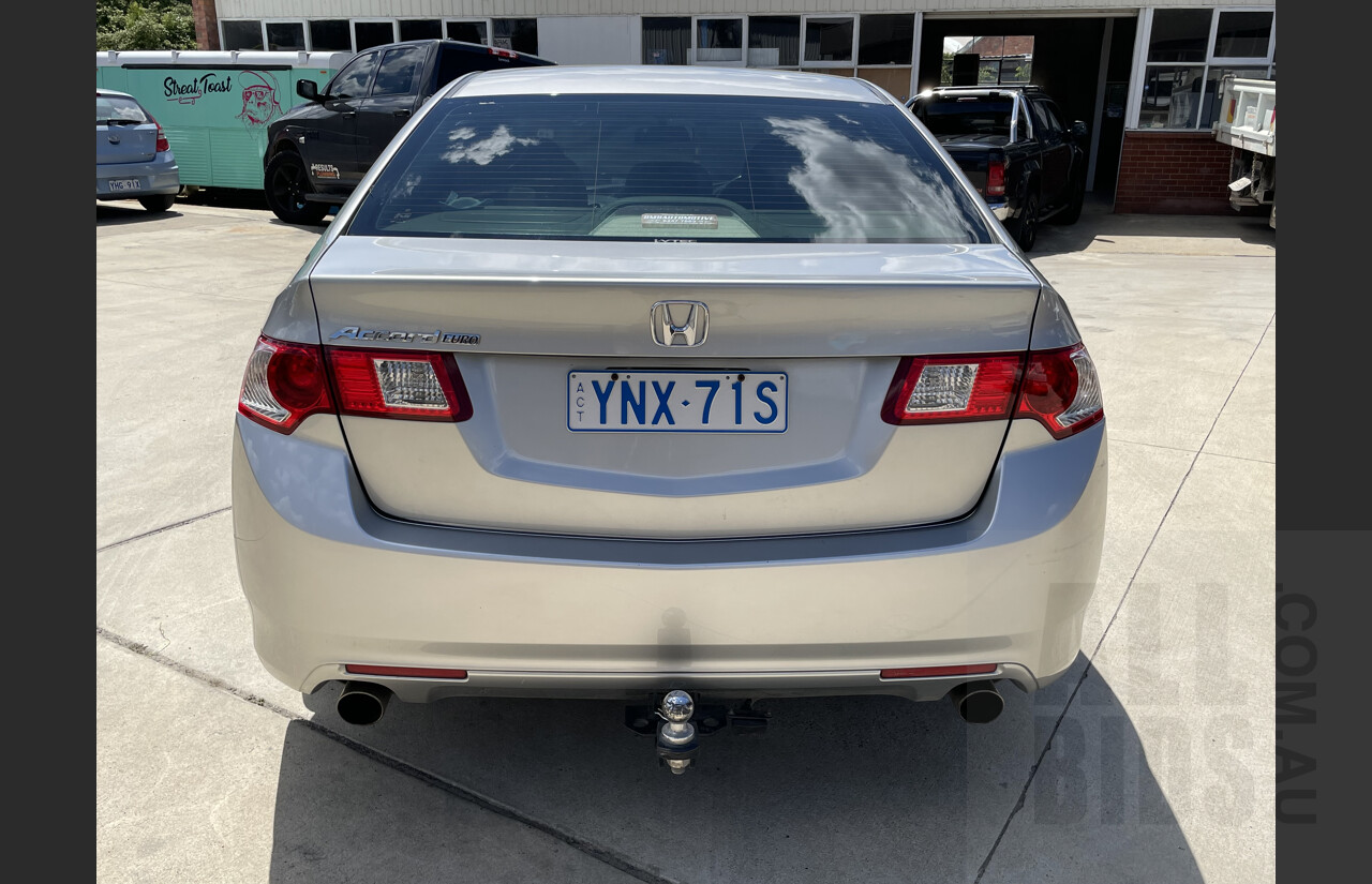 7/2008 Honda Accord EURO 10 4d Sedan Silver  2.4L