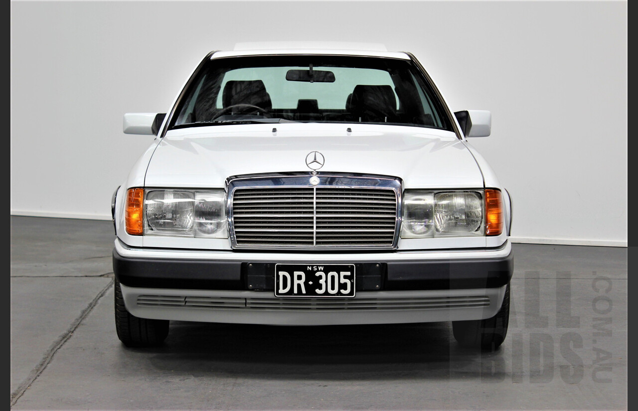 3/1990 Mercedes-Benz 300CE-24 W124 2d Coupe White 3.0L