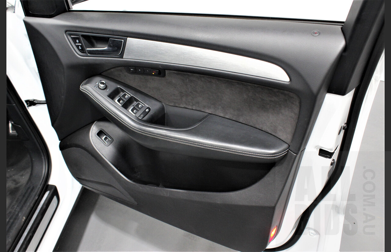 4/2016 Audi SQ5 3.0 TDI Quattro 8R MY16 5d Wagon White 3.0L Turbo Diesel