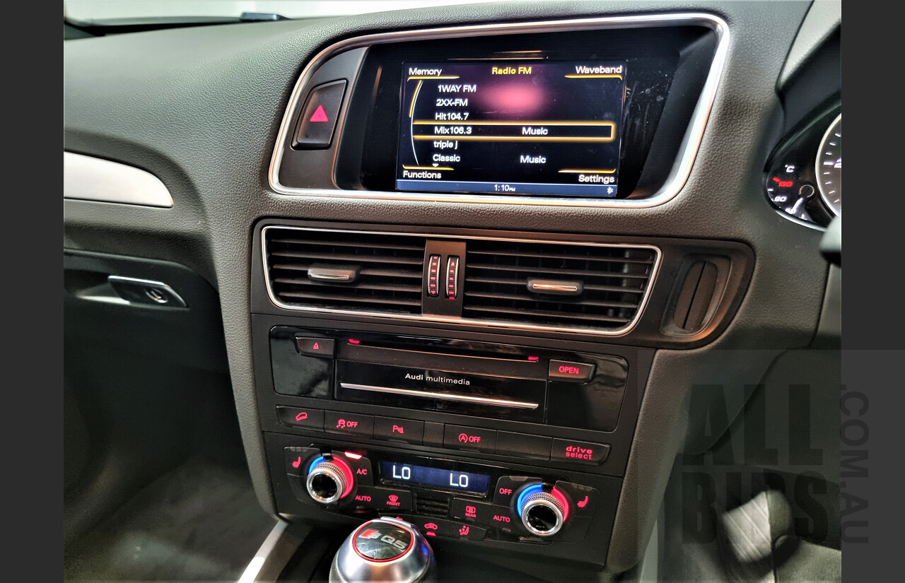 4/2016 Audi SQ5 3.0 TDI Quattro 8R MY16 5d Wagon White 3.0L Turbo Diesel