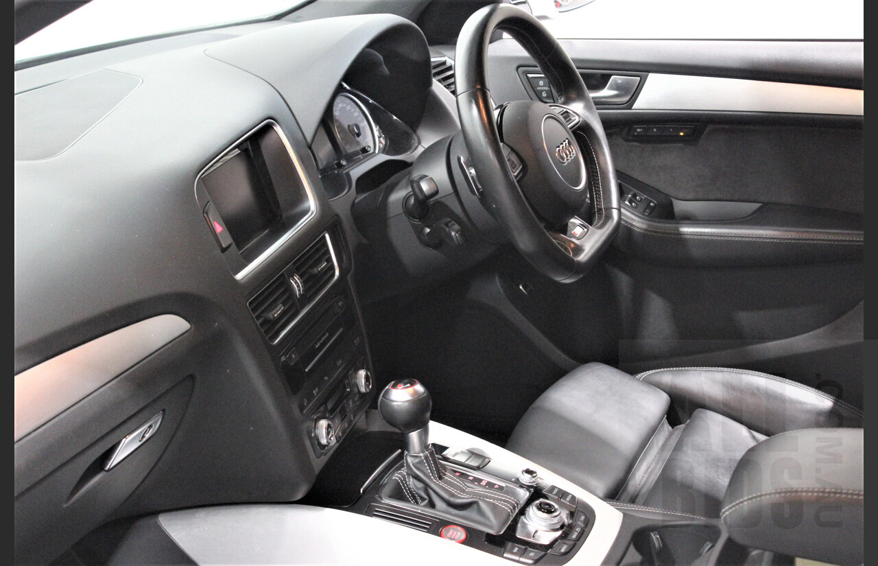 4/2016 Audi SQ5 3.0 TDI Quattro 8R MY16 5d Wagon White 3.0L Turbo Diesel