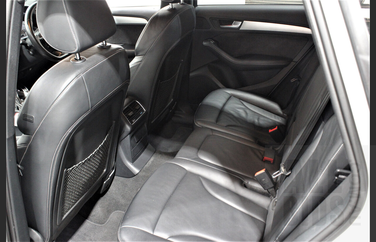 4/2016 Audi SQ5 3.0 TDI Quattro 8R MY16 5d Wagon White 3.0L Turbo Diesel