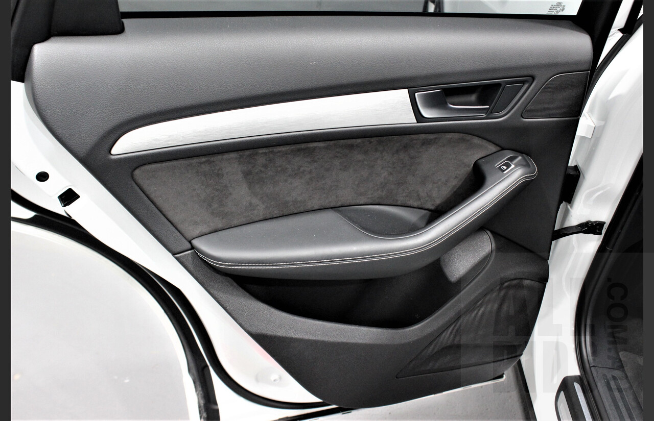 4/2016 Audi SQ5 3.0 TDI Quattro 8R MY16 5d Wagon White 3.0L Turbo Diesel