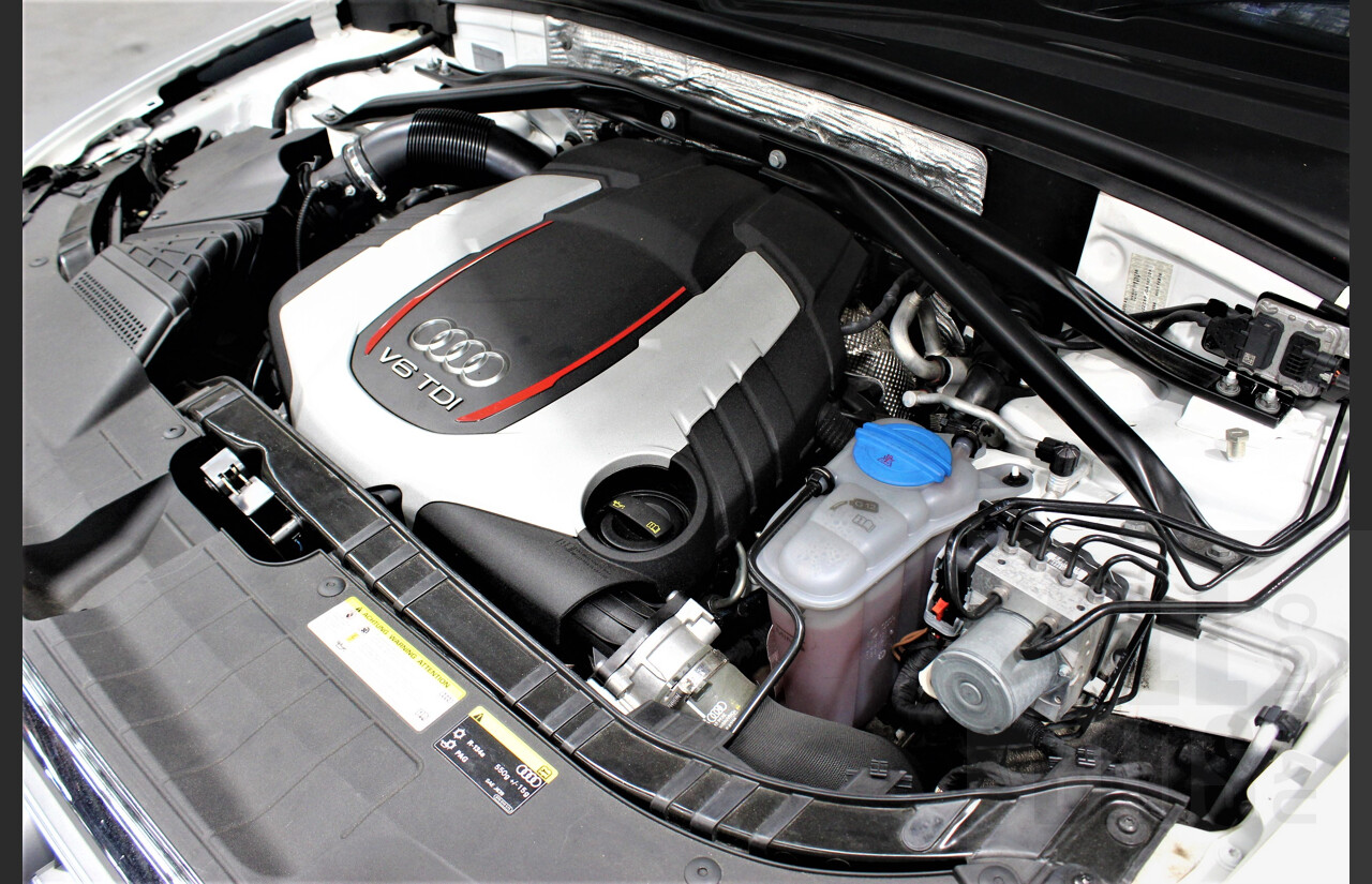 4/2016 Audi SQ5 3.0 TDI Quattro 8R MY16 5d Wagon White 3.0L Turbo Diesel