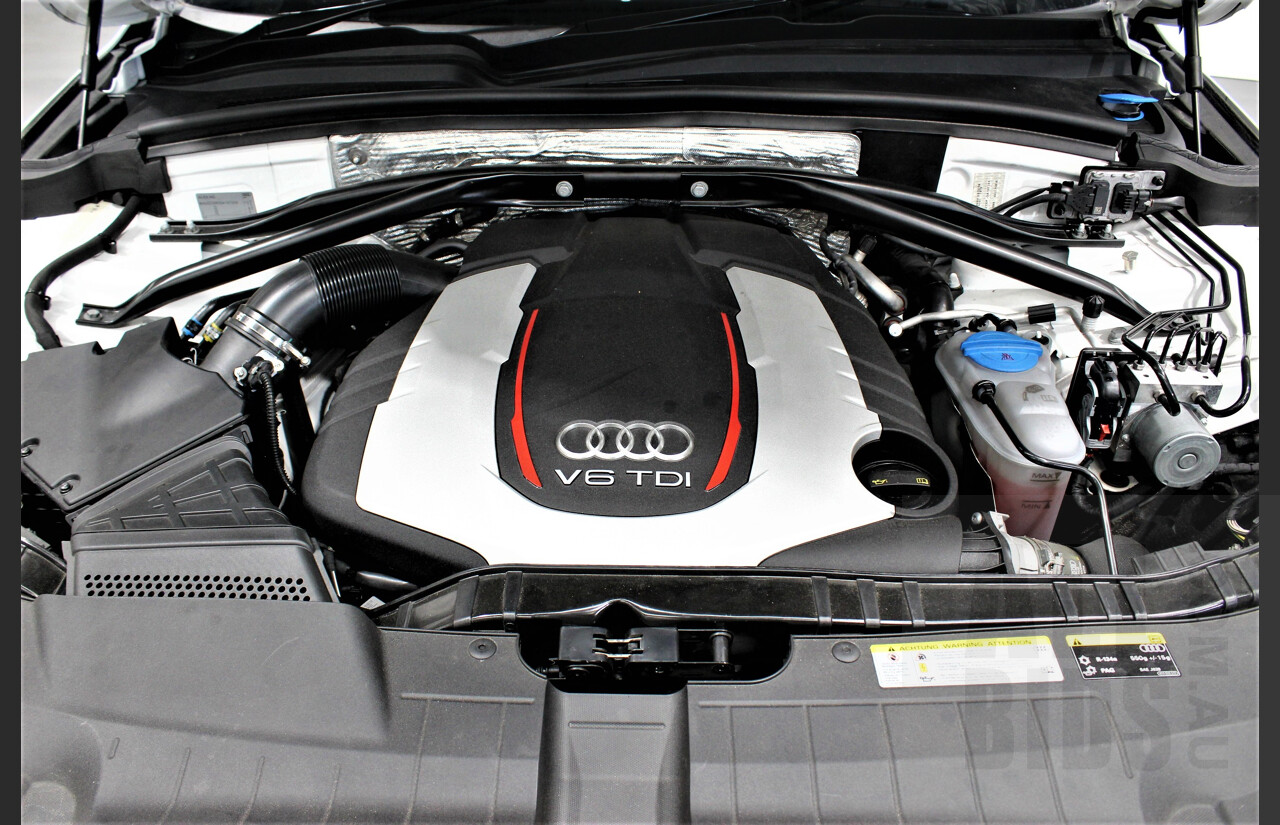 4/2016 Audi SQ5 3.0 TDI Quattro 8R MY16 5d Wagon White 3.0L Turbo Diesel
