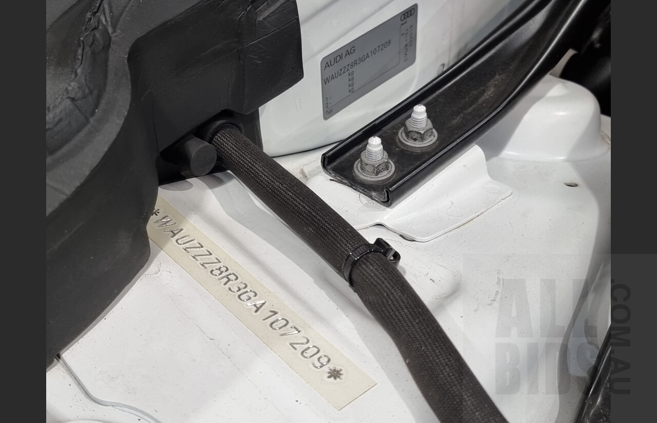 4/2016 Audi SQ5 3.0 TDI Quattro 8R MY16 5d Wagon White 3.0L Turbo Diesel