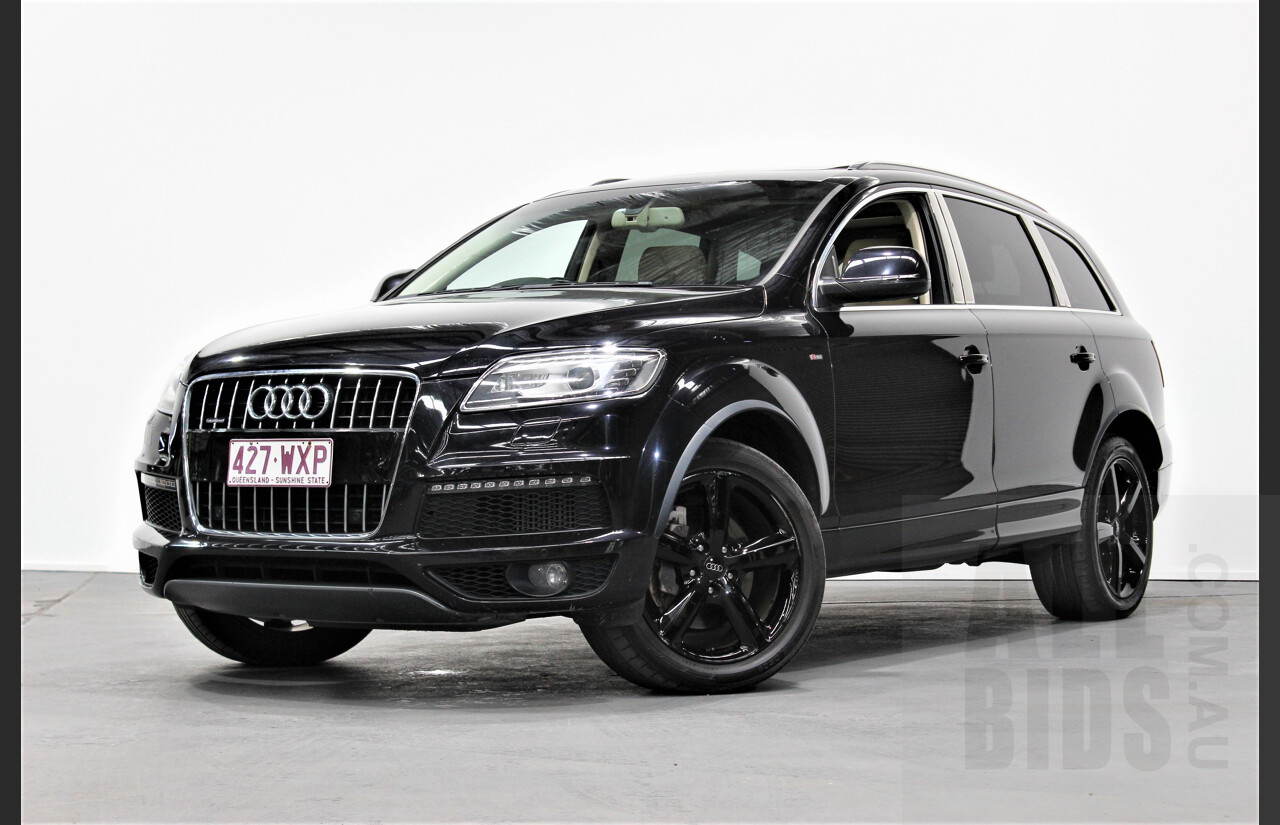 4/2010 Audi Q7 4.2 TDI Quattro MY10 UPGRADE 4d Wagon Black 4.1L V8 Turbo Diesel