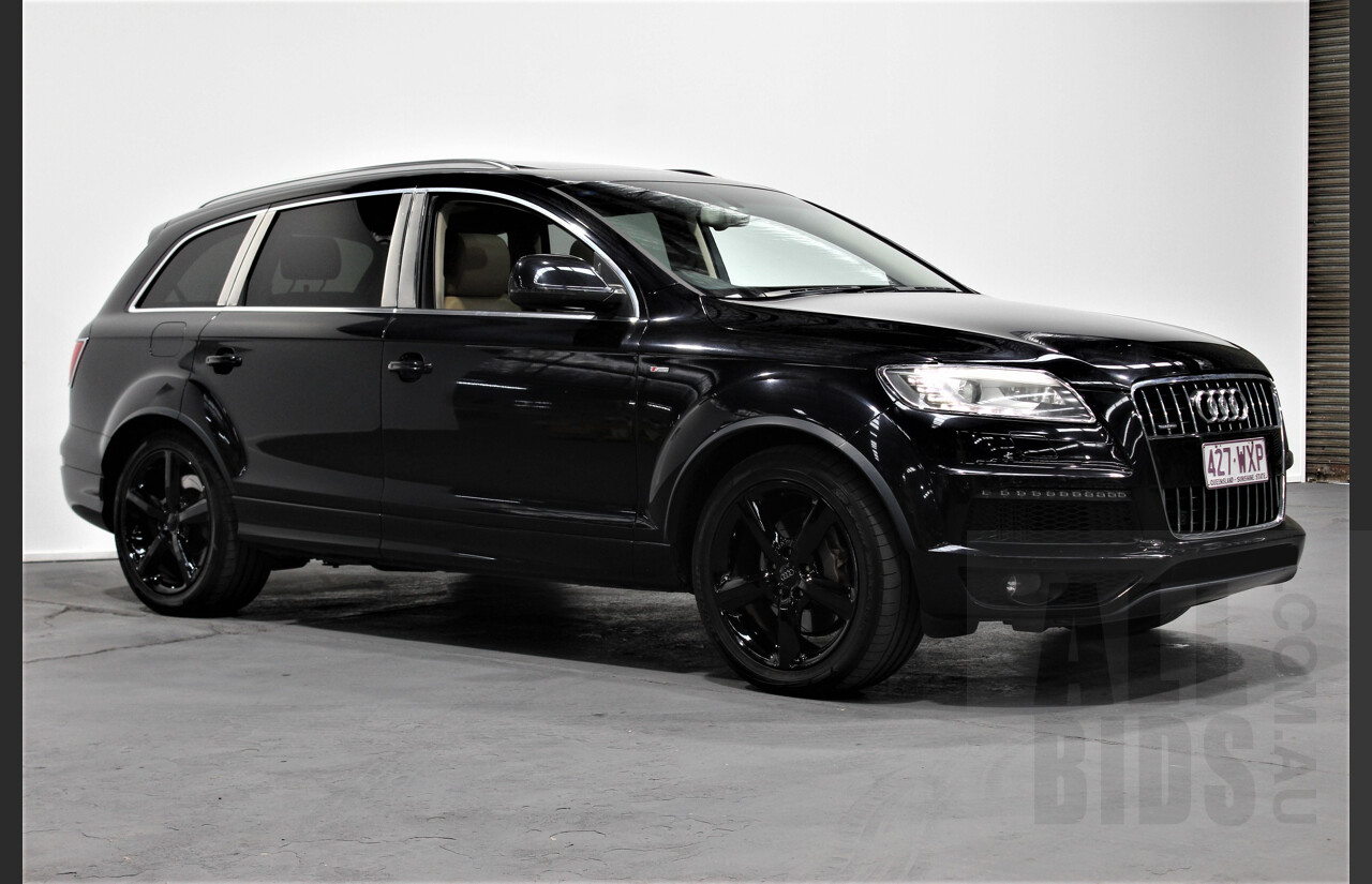 4/2010 Audi Q7 4.2 TDI Quattro MY10 UPGRADE 4d Wagon Black 4.1L V8 Turbo Diesel