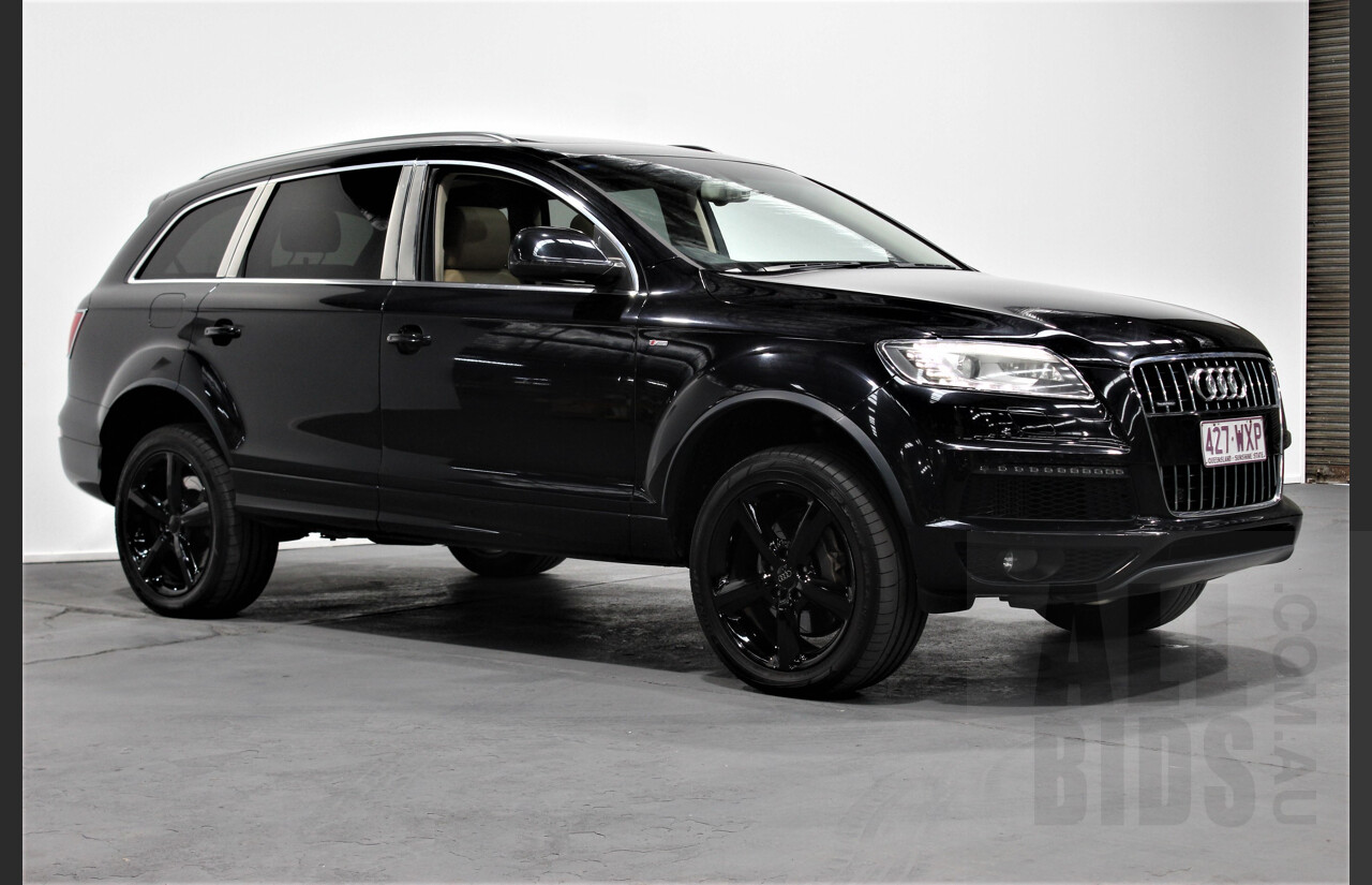 4/2010 Audi Q7 4.2 TDI Quattro MY10 UPGRADE 4d Wagon Black 4.1L V8 Turbo Diesel