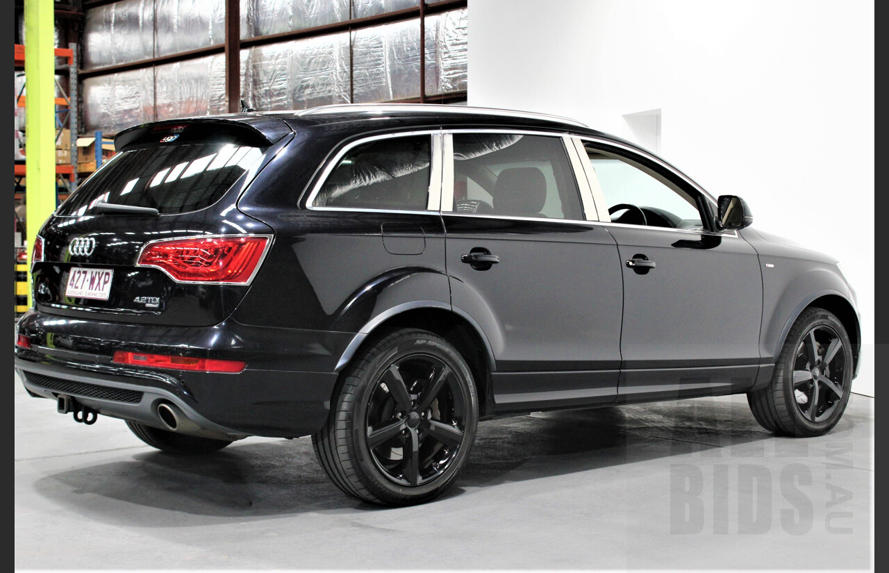 4/2010 Audi Q7 4.2 TDI Quattro MY10 UPGRADE 4d Wagon Black 4.1L V8 Turbo Diesel