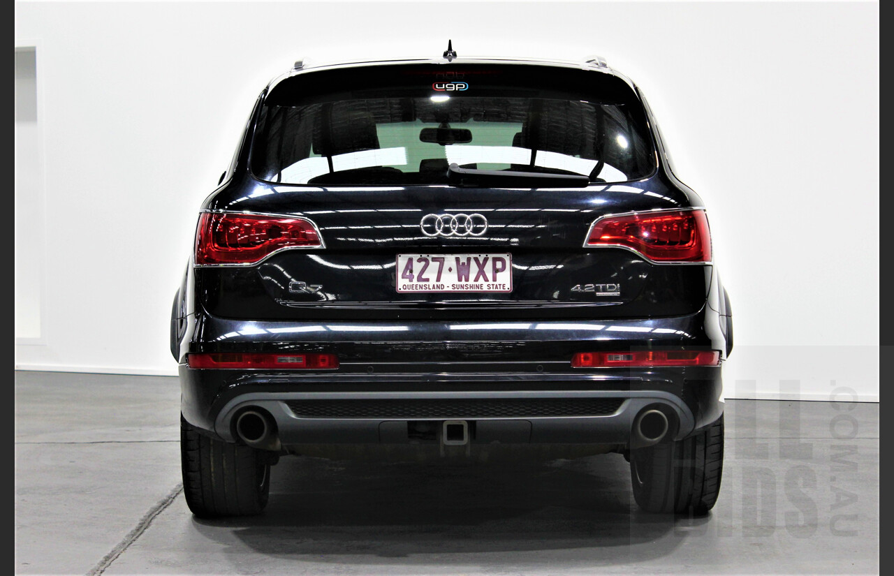 4/2010 Audi Q7 4.2 TDI Quattro MY10 UPGRADE 4d Wagon Black 4.1L V8 Turbo Diesel