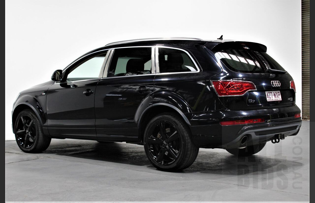 4/2010 Audi Q7 4.2 TDI Quattro MY10 UPGRADE 4d Wagon Black 4.1L V8 Turbo Diesel