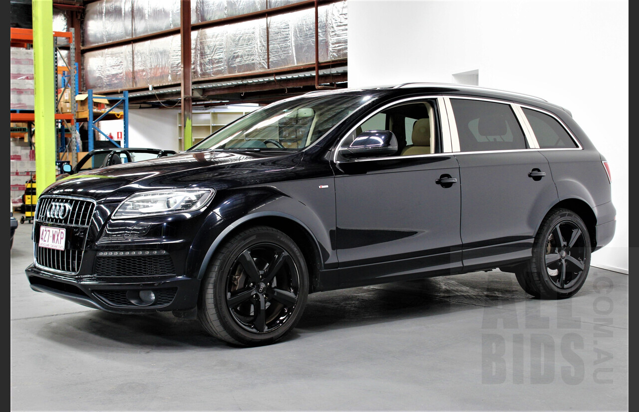 4/2010 Audi Q7 4.2 TDI Quattro MY10 UPGRADE 4d Wagon Black 4.1L V8 Turbo Diesel
