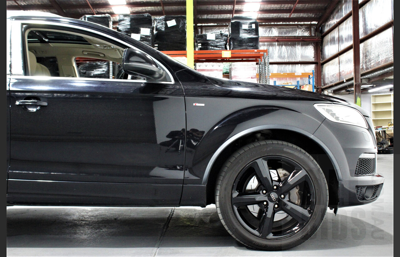4/2010 Audi Q7 4.2 TDI Quattro MY10 UPGRADE 4d Wagon Black 4.1L V8 Turbo Diesel