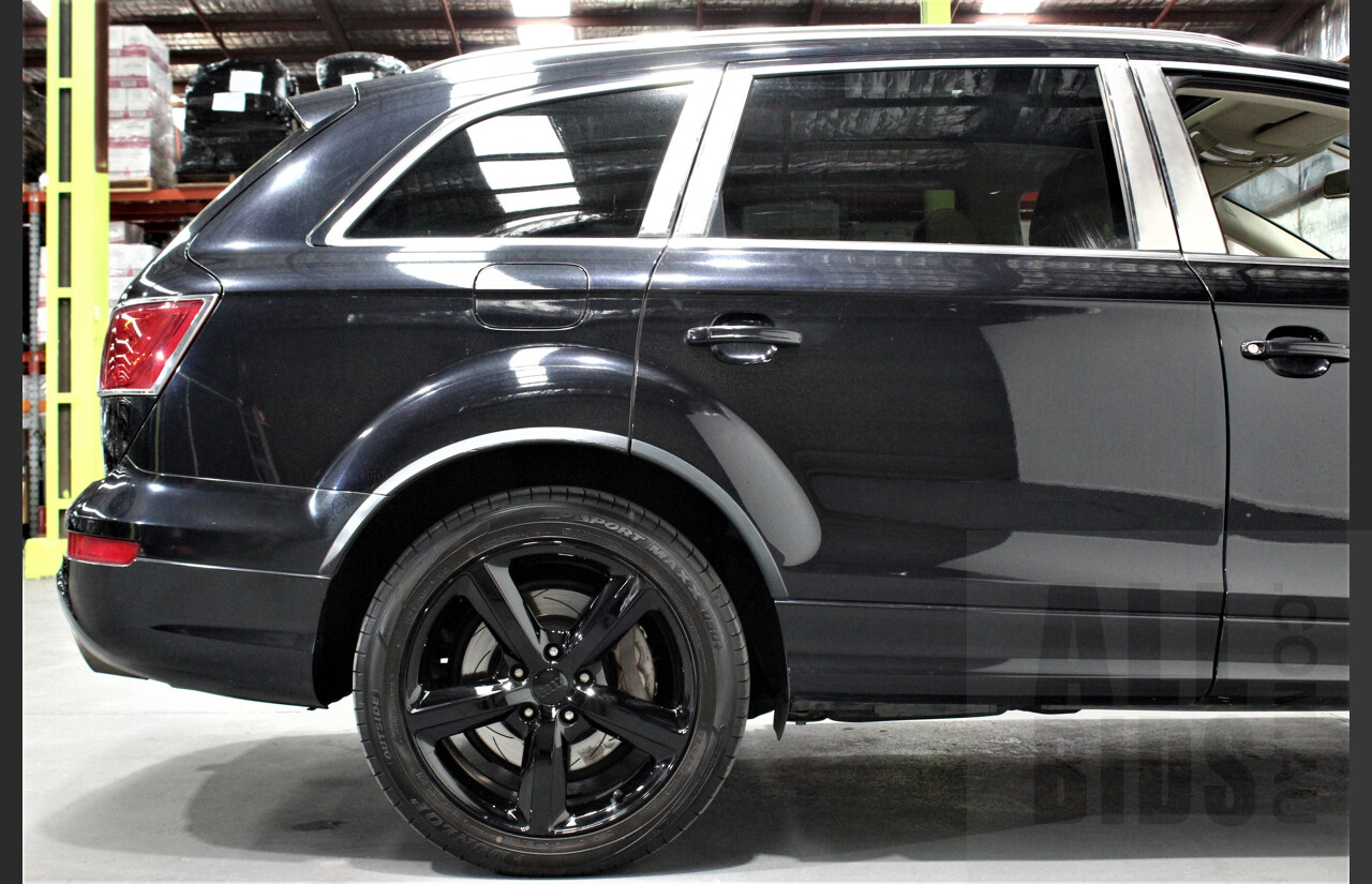 4/2010 Audi Q7 4.2 TDI Quattro MY10 UPGRADE 4d Wagon Black 4.1L V8 Turbo Diesel