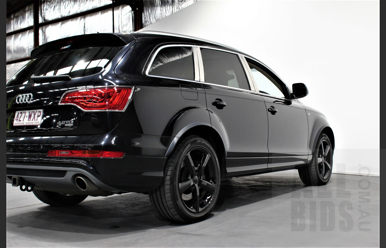 4/2010 Audi Q7 4.2 TDI Quattro MY10 UPGRADE 4d Wagon Black 4.1L V8 Turbo Diesel