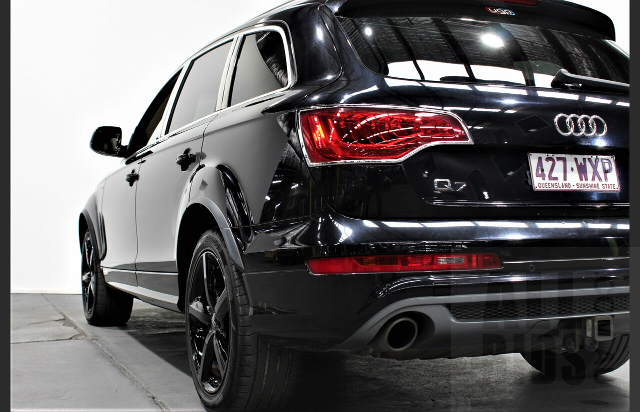 4/2010 Audi Q7 4.2 TDI Quattro MY10 UPGRADE 4d Wagon Black 4.1L V8 Turbo Diesel