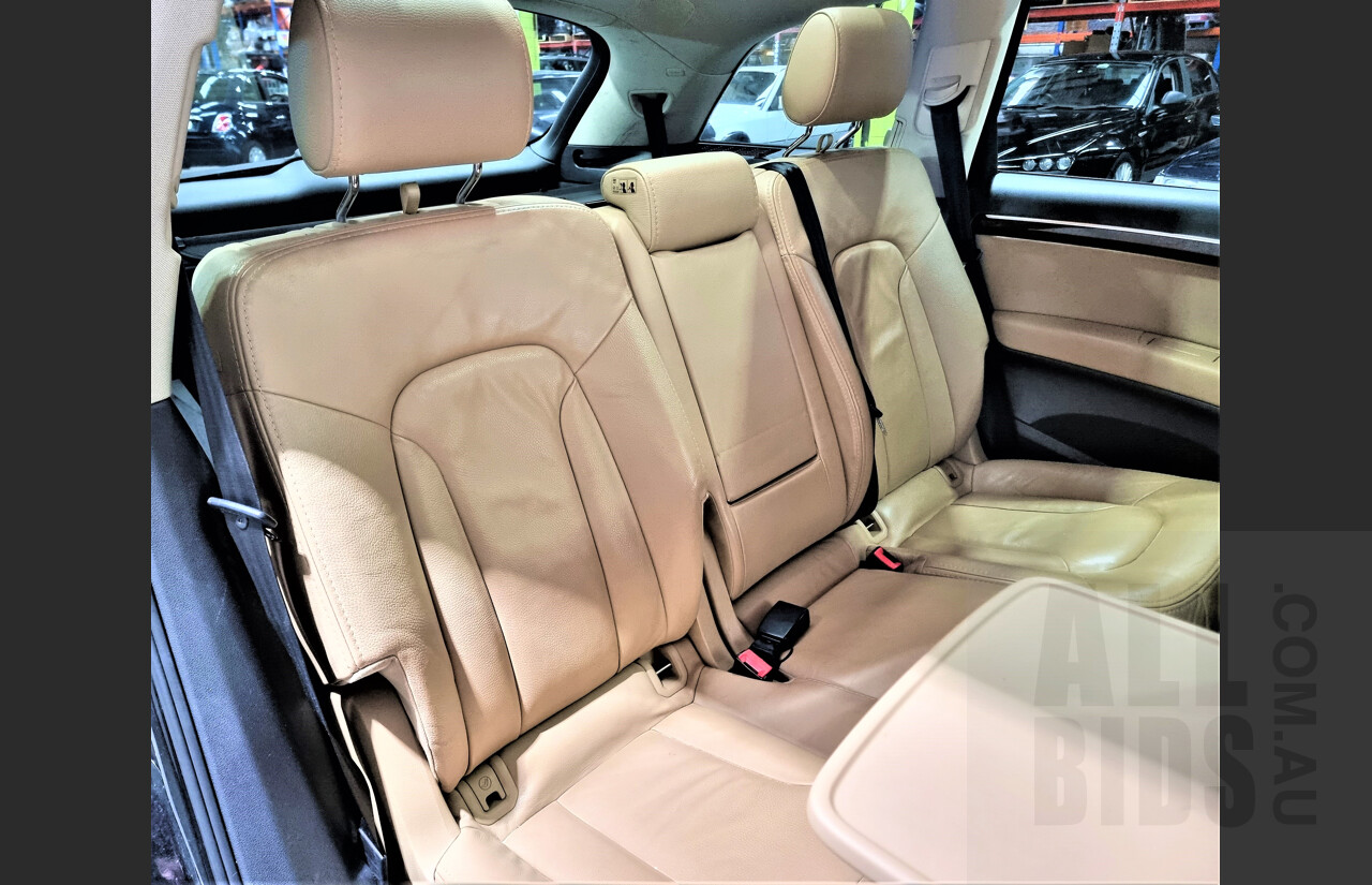 4/2010 Audi Q7 4.2 TDI Quattro MY10 UPGRADE 4d Wagon Black 4.1L V8 Turbo Diesel