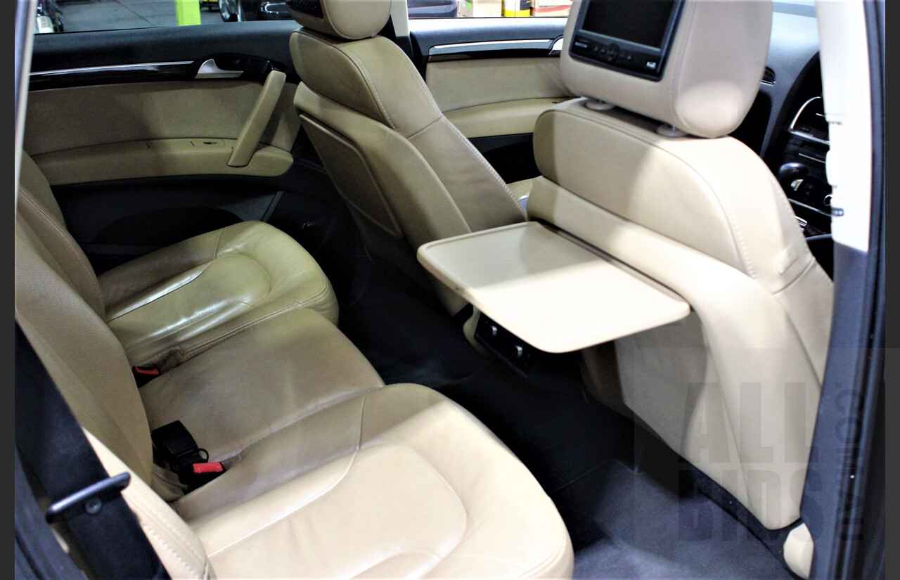 4/2010 Audi Q7 4.2 TDI Quattro MY10 UPGRADE 4d Wagon Black 4.1L V8 Turbo Diesel