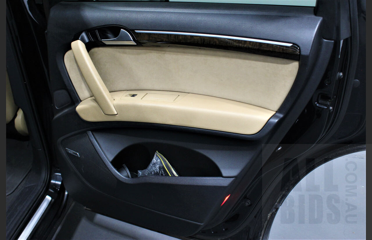 4/2010 Audi Q7 4.2 TDI Quattro MY10 UPGRADE 4d Wagon Black 4.1L V8 Turbo Diesel