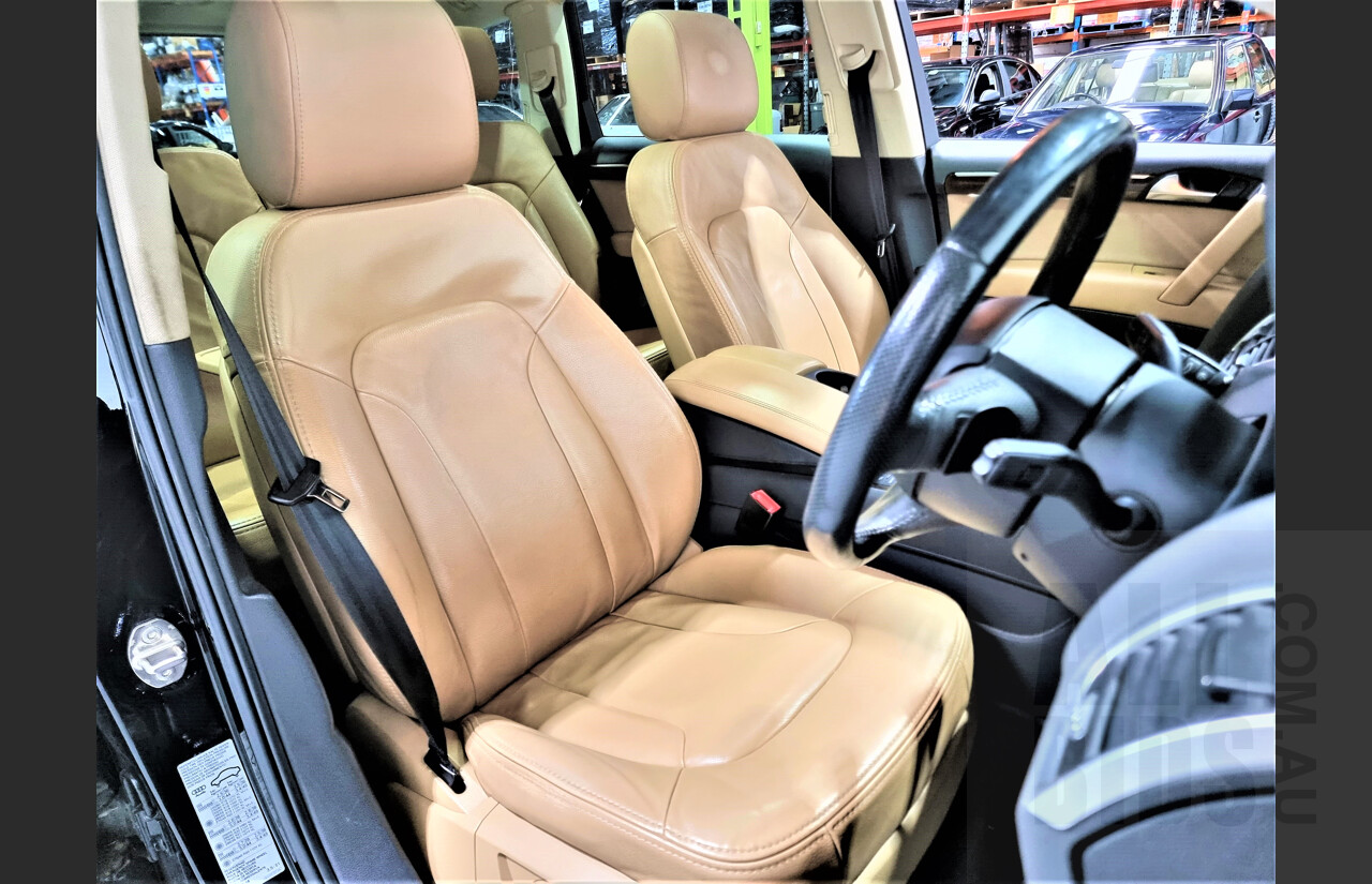 4/2010 Audi Q7 4.2 TDI Quattro MY10 UPGRADE 4d Wagon Black 4.1L V8 Turbo Diesel