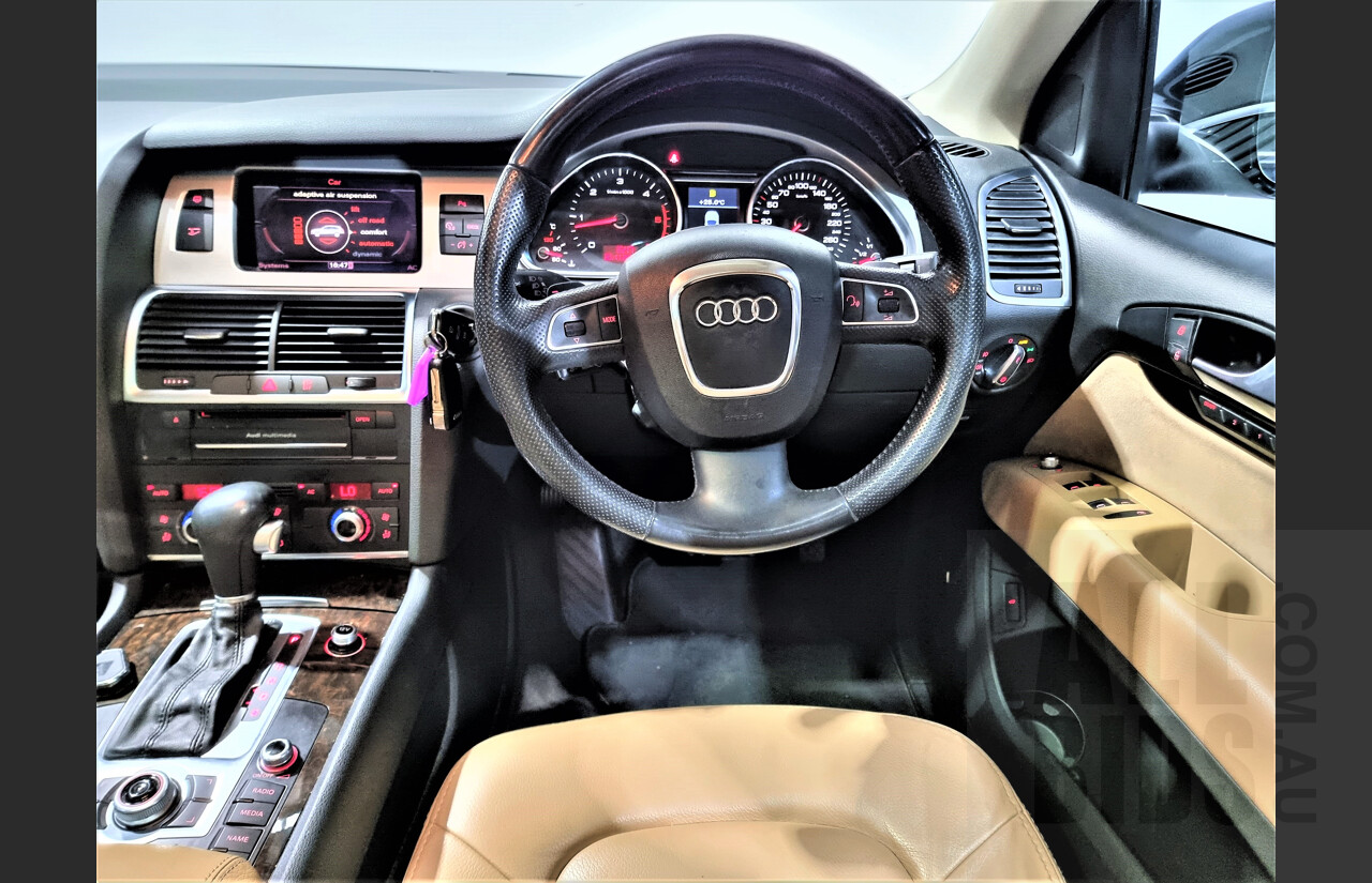 4/2010 Audi Q7 4.2 TDI Quattro MY10 UPGRADE 4d Wagon Black 4.1L V8 Turbo Diesel