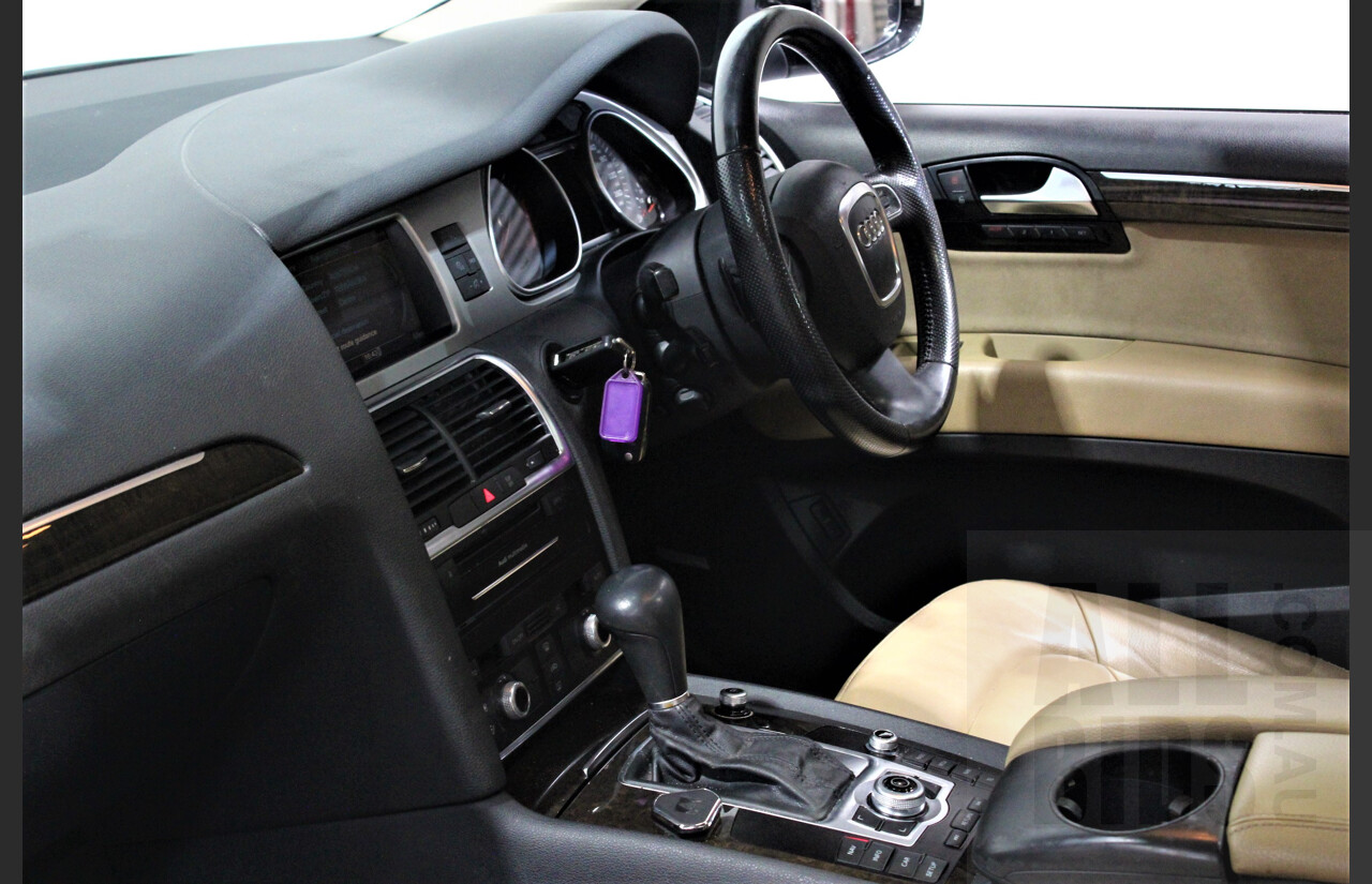 4/2010 Audi Q7 4.2 TDI Quattro MY10 UPGRADE 4d Wagon Black 4.1L V8 Turbo Diesel