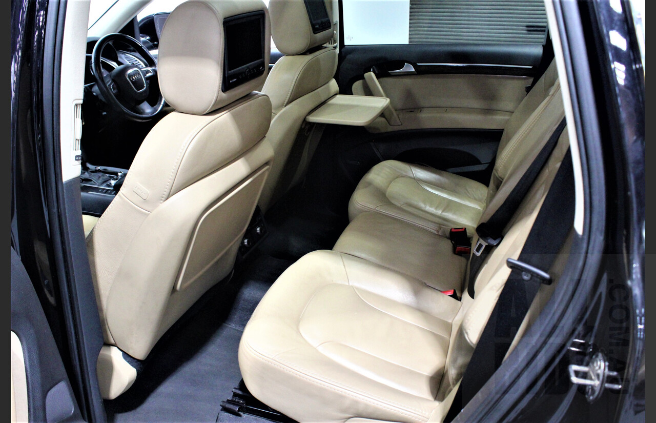 4/2010 Audi Q7 4.2 TDI Quattro MY10 UPGRADE 4d Wagon Black 4.1L V8 Turbo Diesel