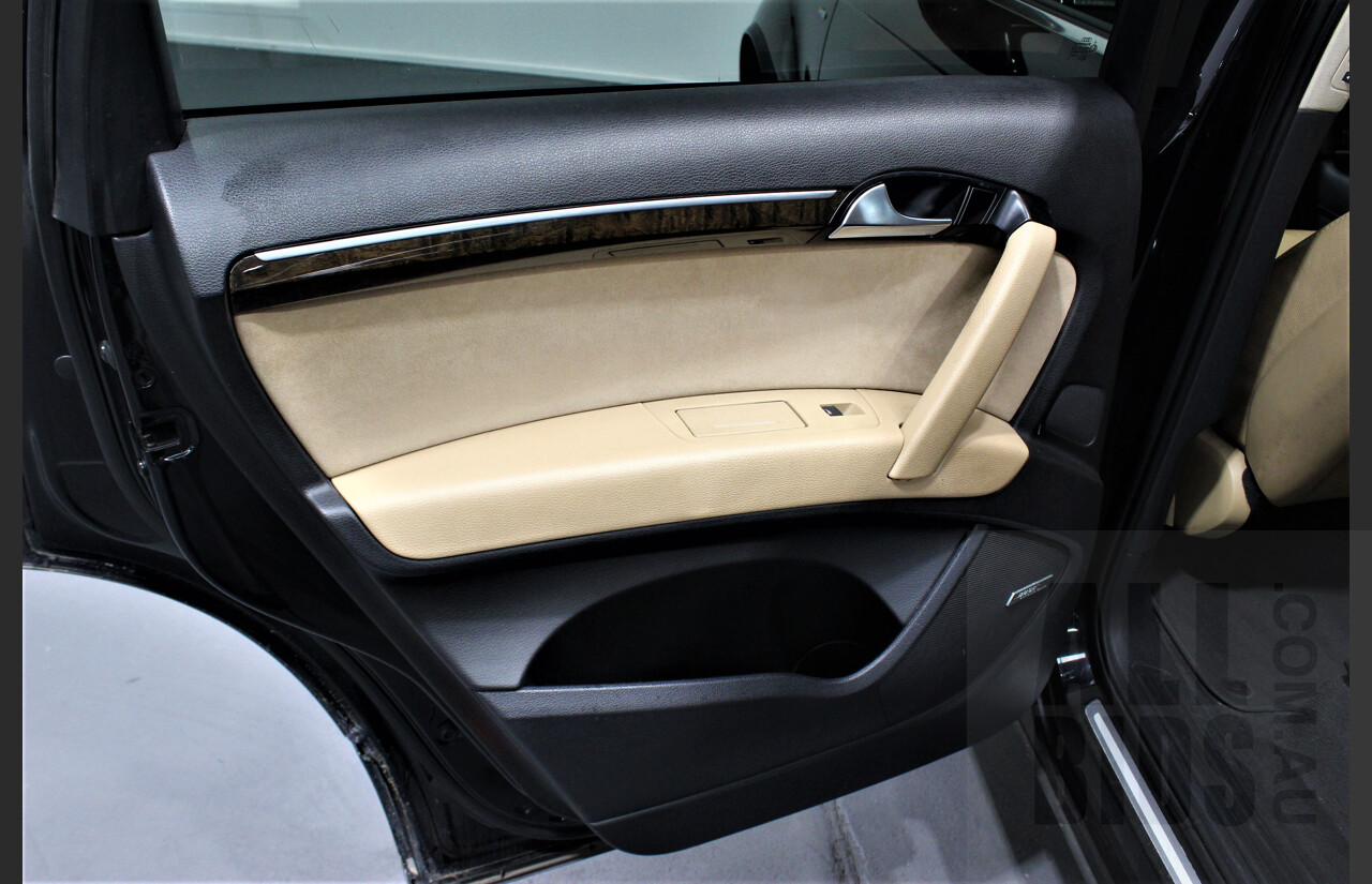 4/2010 Audi Q7 4.2 TDI Quattro MY10 UPGRADE 4d Wagon Black 4.1L V8 Turbo Diesel