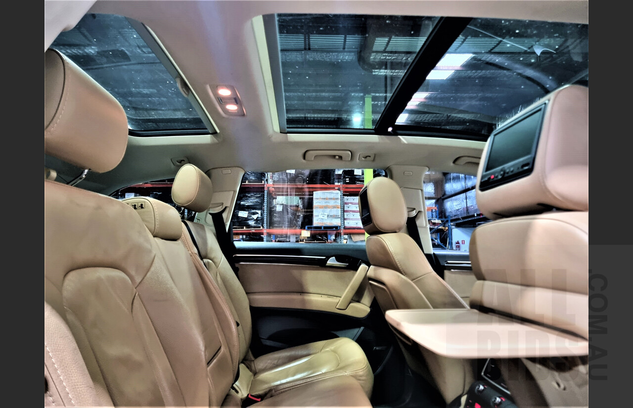 4/2010 Audi Q7 4.2 TDI Quattro MY10 UPGRADE 4d Wagon Black 4.1L V8 Turbo Diesel