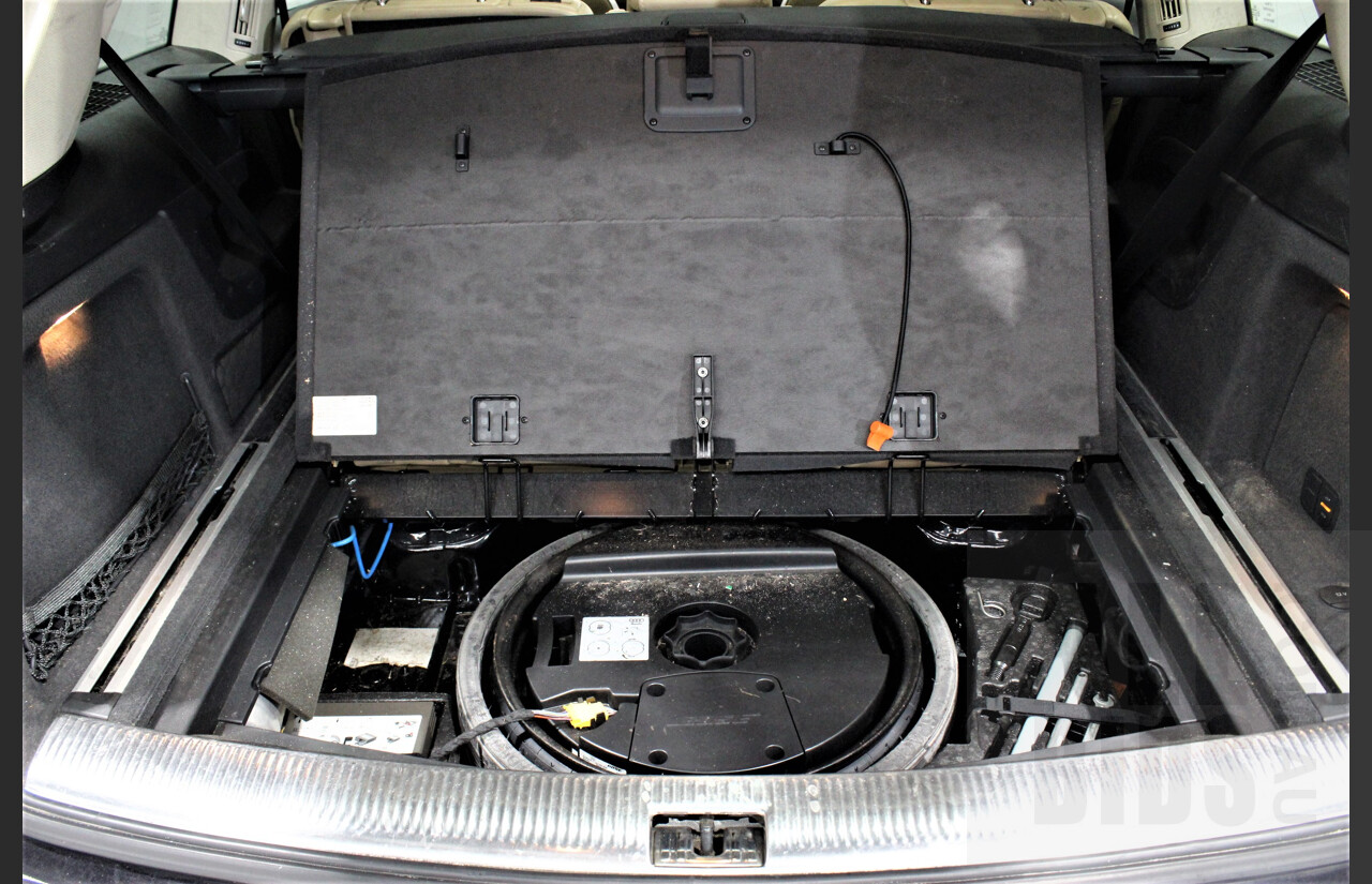 4/2010 Audi Q7 4.2 TDI Quattro MY10 UPGRADE 4d Wagon Black 4.1L V8 Turbo Diesel