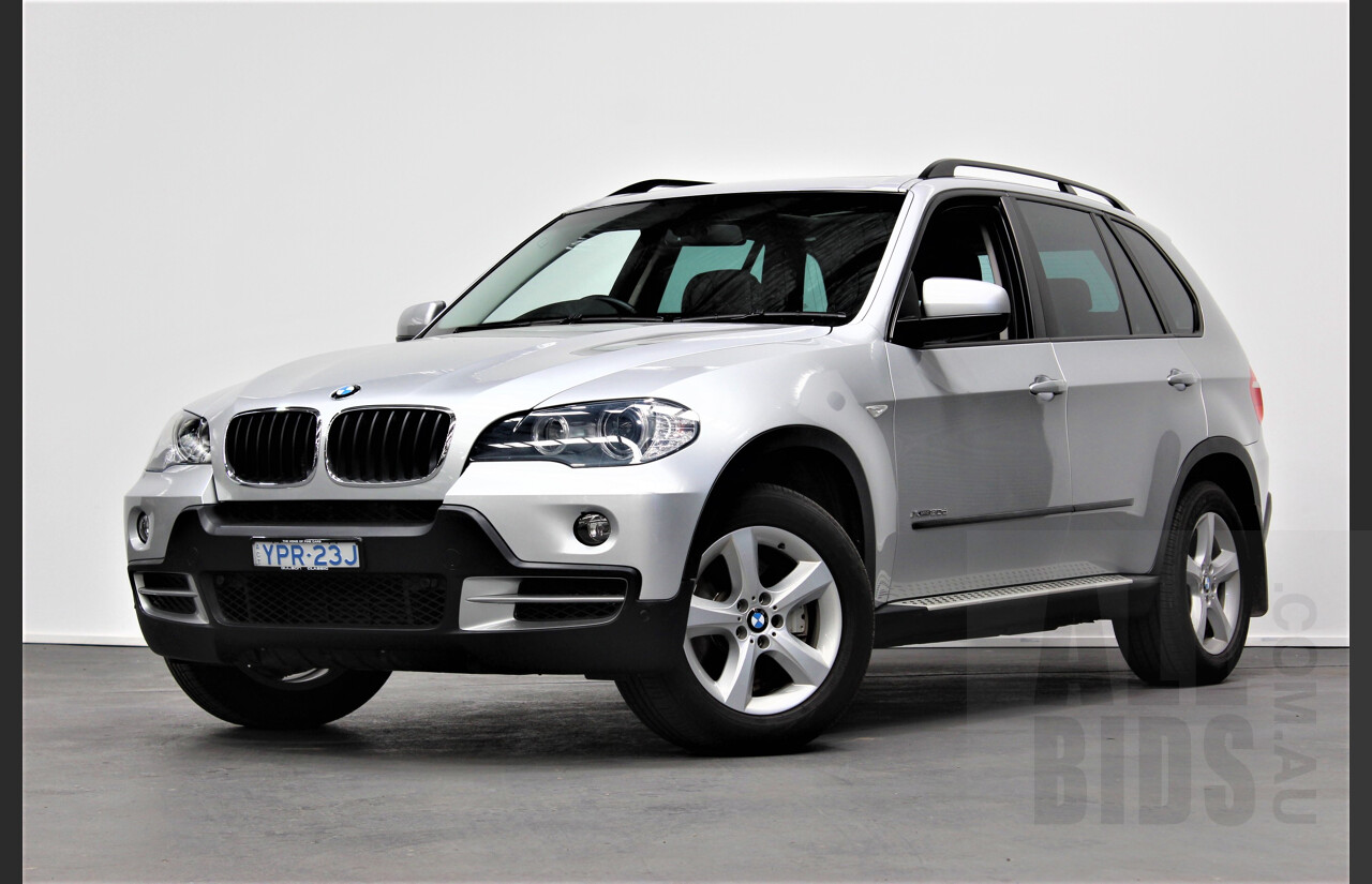 2/2009 Bmw X5 Xdrive 30d E70 MY09 4d Wagon Silver 3.0L Turbo Diesel